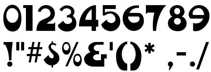 FantasticMF Modern Font OTHER CHARS