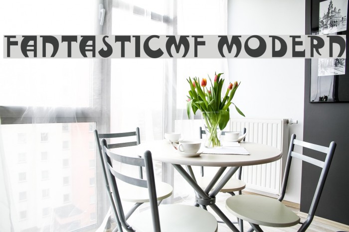 FantasticMF Modern Font examples