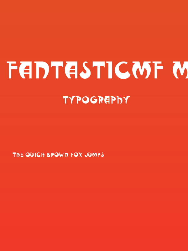 FantasticMF Modern Poster