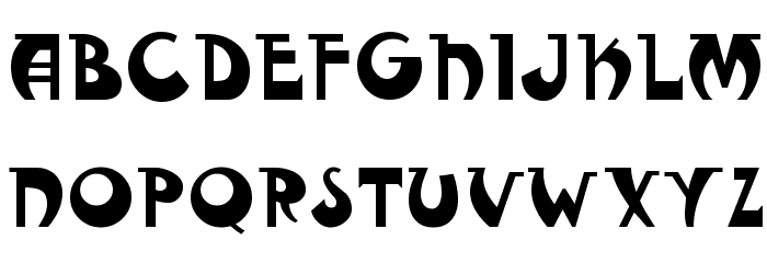 FantasticMF Modern Font LOWERCASE