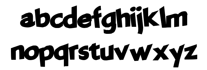 FantasticParty Font LOWERCASE