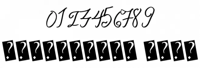FantasticSunset フォント その他の文字