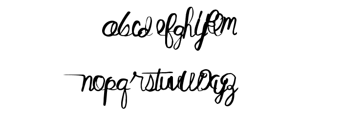 FantasticSunset Font LOWERCASE