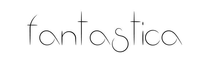 Fantastica  Frei Schriftart Herunterladen