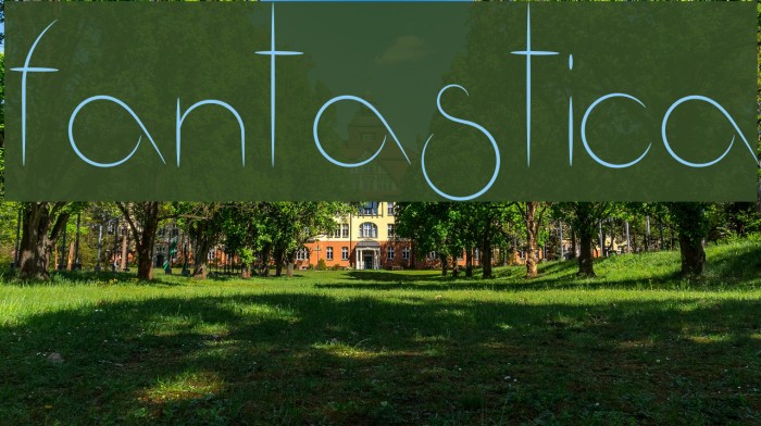 Fantastica Font examples