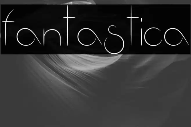 Fantastica Font examples