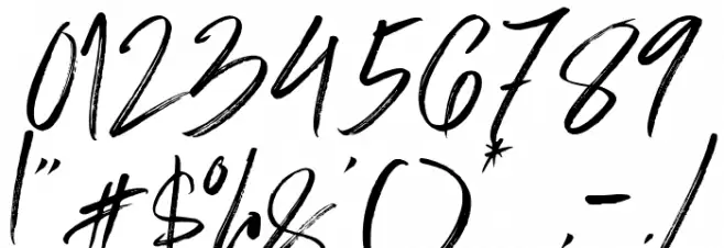 Fantastico! Font OTHER CHARS