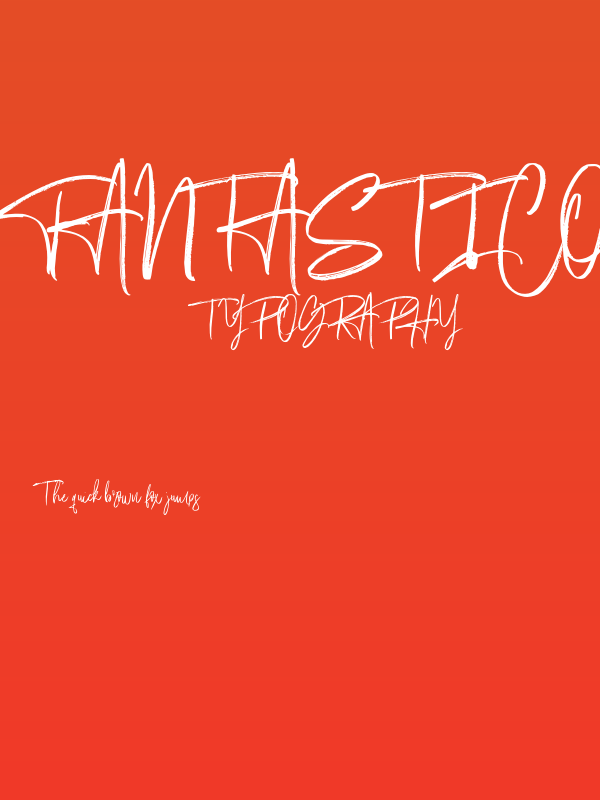 Fantastico Poster