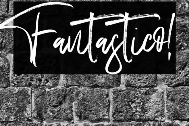 Fantastico! Font examples