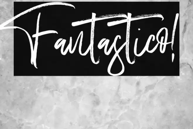 Fantastico! Font examples