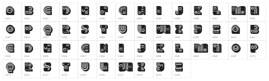 Fantasy 3D Regular Character Map