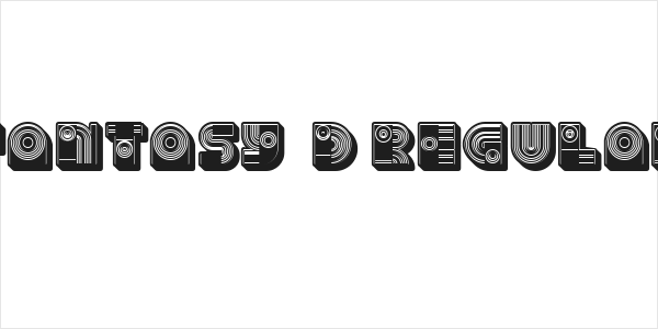 Fantasy 3D Regular Logo