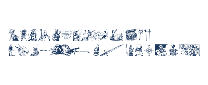 Fantasy Clipart Lowercase