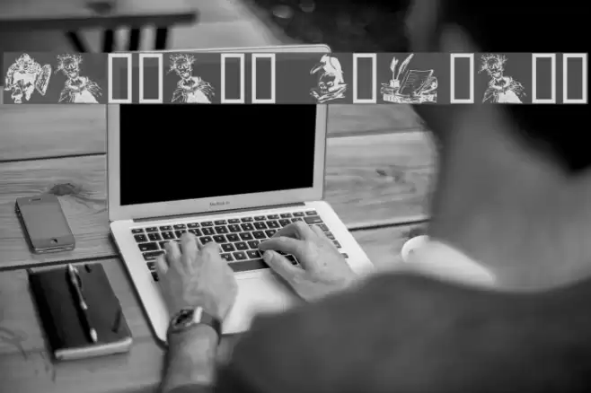 Fantasy Clipart Font examples