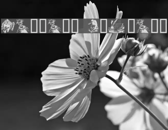 Fantasy Clipart Font examples