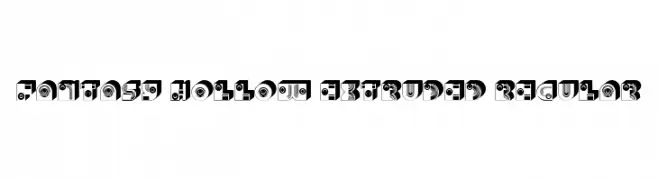 Fantasy Hollow Extruded Regular  नि: शुल्क फ़ॉन्ट्स डाउनलोड