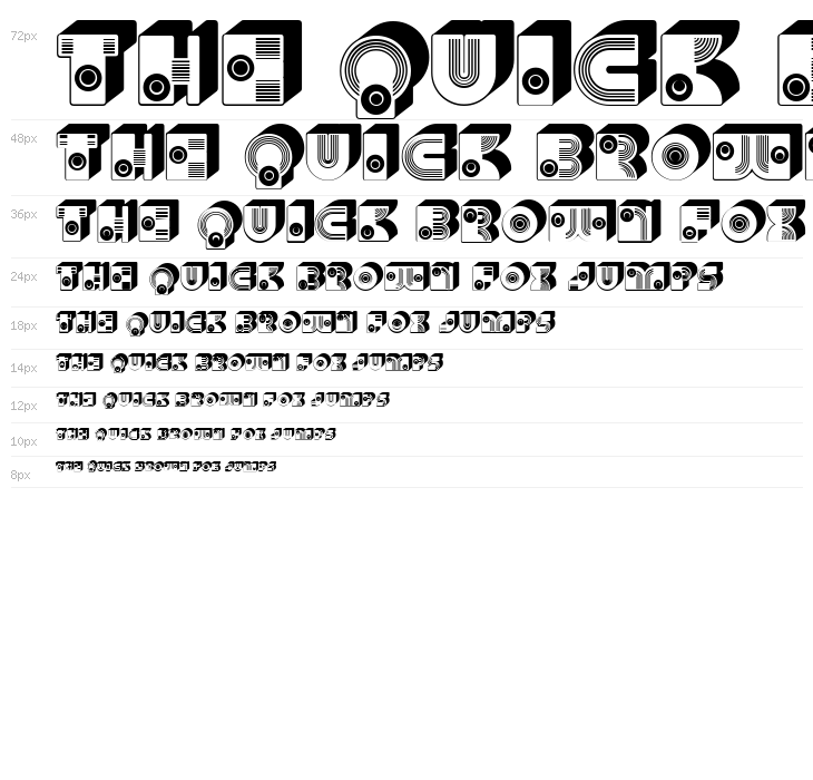 Fantasy Hollow Extruded Regular Waterfall