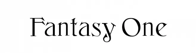 Fantasy One  Fuentes Gratis Descargar