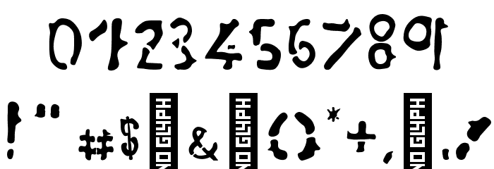 Fantasy Playing Game Regular Font OTHER CHARS