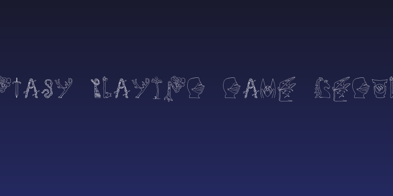 Fantasy Playing Game Regular Social Header