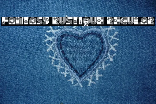Fantasy Rustique Regular Example 2