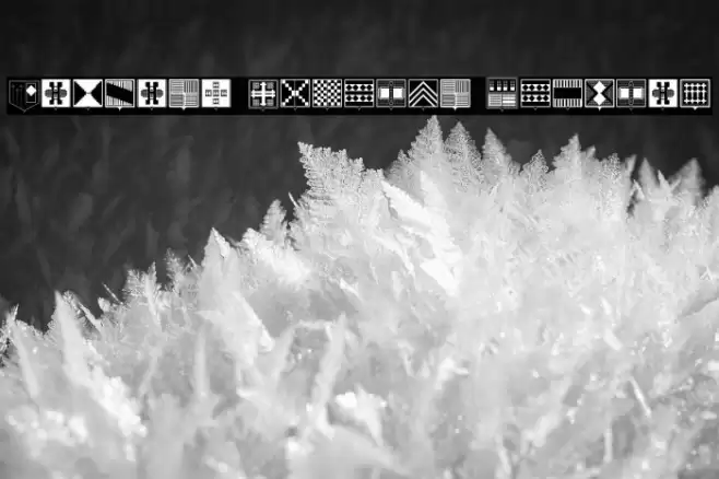 Fantasy Shields Regular Font examples