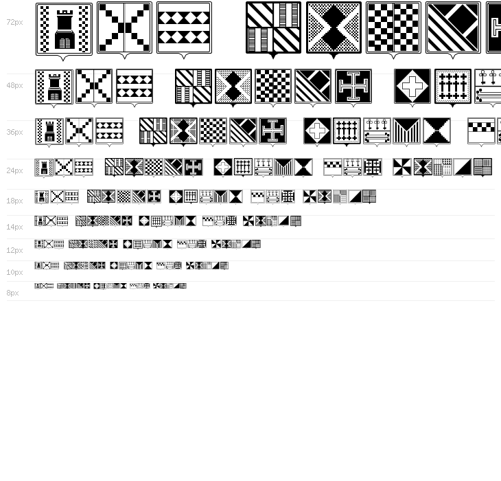 Fantasy Shields Regular Waterfall