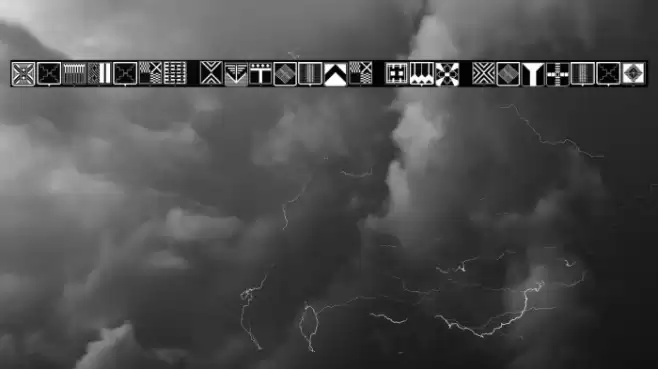 Fantasy Shields Two Regular Font examples