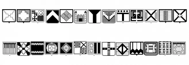 Fantasy Shields Two Regular Fonte MINÚSCULAS
