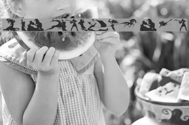 FantasyBeings Font examples