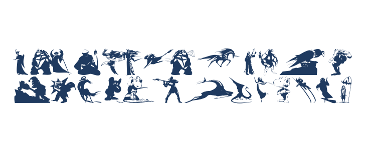 FantasyBeings Lowercase