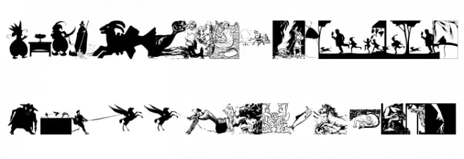 FantasyPixTwo Fuentes MINÚSCULAS