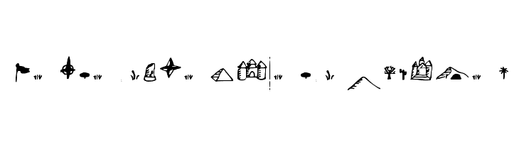 Fantasymapbats Regular Font
