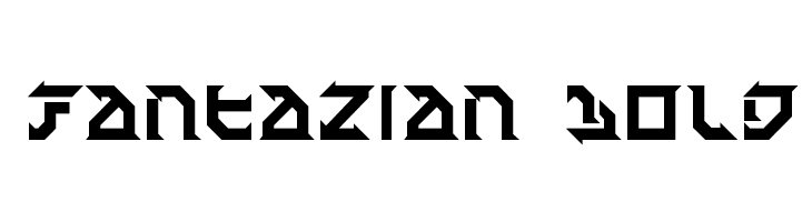 Fantazian Bold  Frei Schriftart Herunterladen