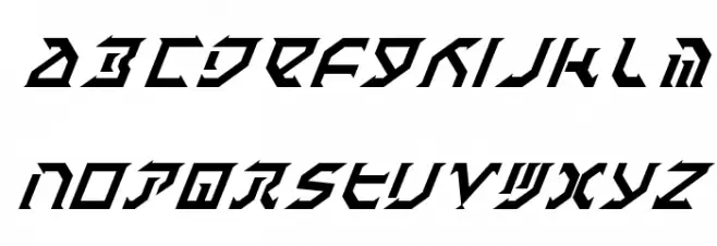 Fantazian Italic 字体 小写