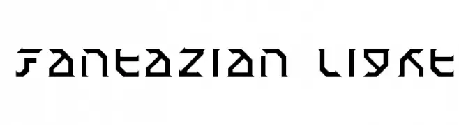 Fantazian Light  Fuentes Gratis Descargar