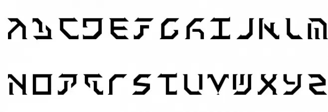 Fantazian Light 字体 大写