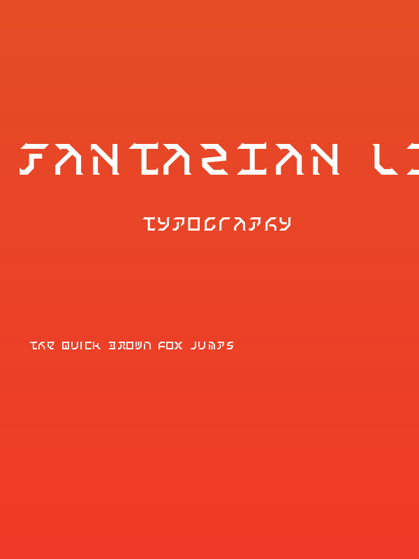 Fantazian Light Poster