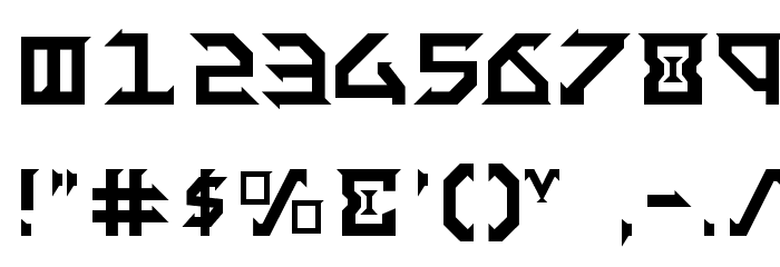 Fantazian Font OTHER CHARS