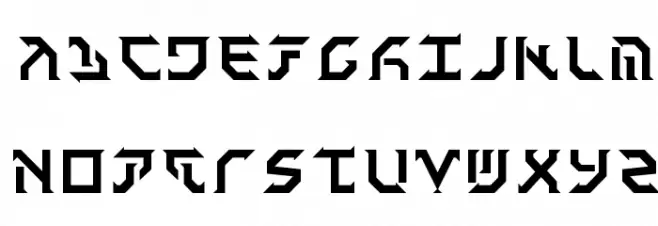 Fantazian 字体 大写