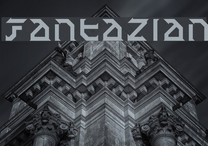 Fantazian Font examples