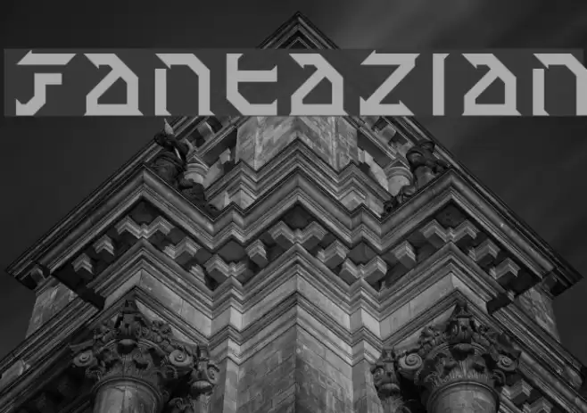 Fantazian Font examples