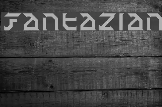 Fantazian Font examples