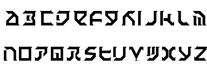 Fantazian Font LOWERCASE