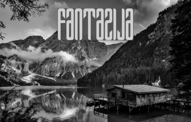 Fantazija Font examples