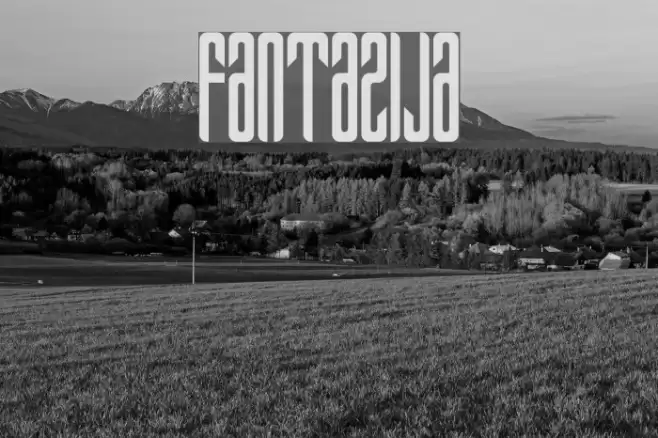 Fantazija Font examples