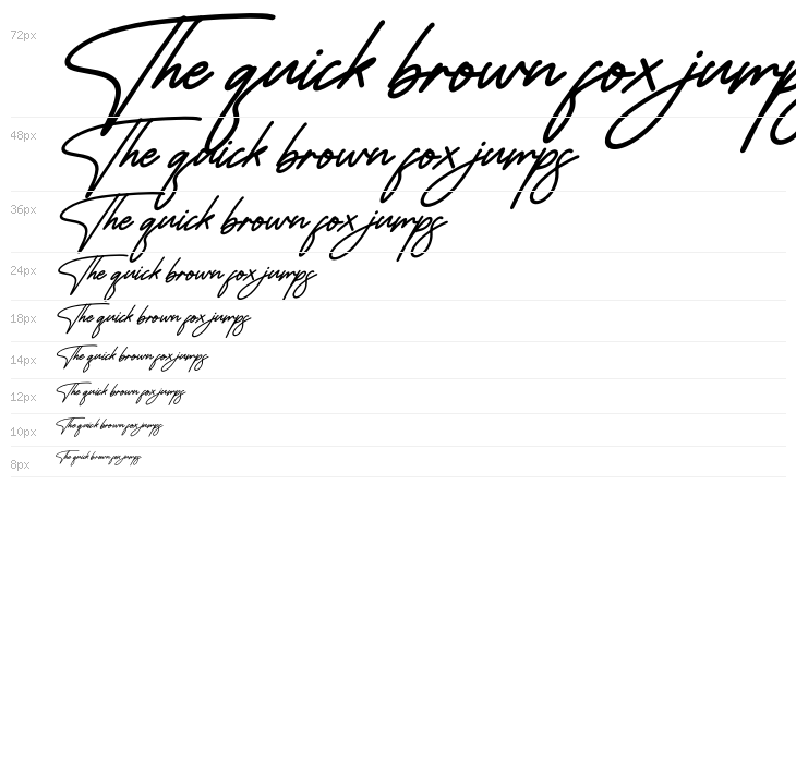 Fantelina Mignati Italic Waterfall