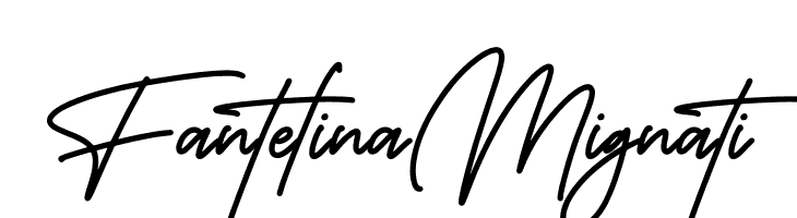 Fantelina Mignati  Frei Schriftart Herunterladen