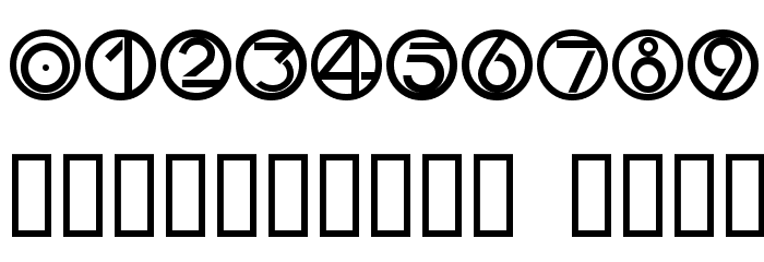 Fantique Four Shareware Font OTHER CHARS