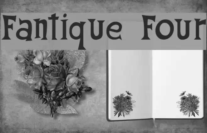 Fantique Four Font examples